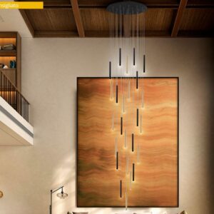 LAMPADA SOSPENSIONE ·VARAS·ORO/NERO 25L