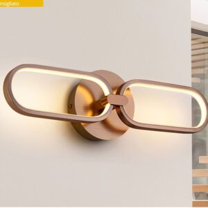 APPLIQUE 2L LED ·COLETTE· ORO ROSA