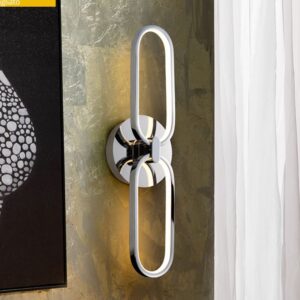 APPLIQUE 2L LED ·COLETTE·CROMO