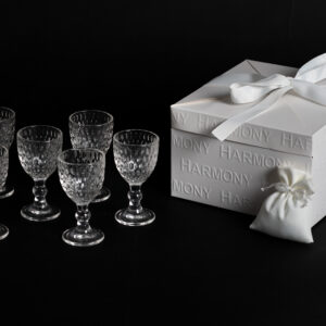 BOMBONIERE MATRIMONIO BICCHIERINI IN VETRO