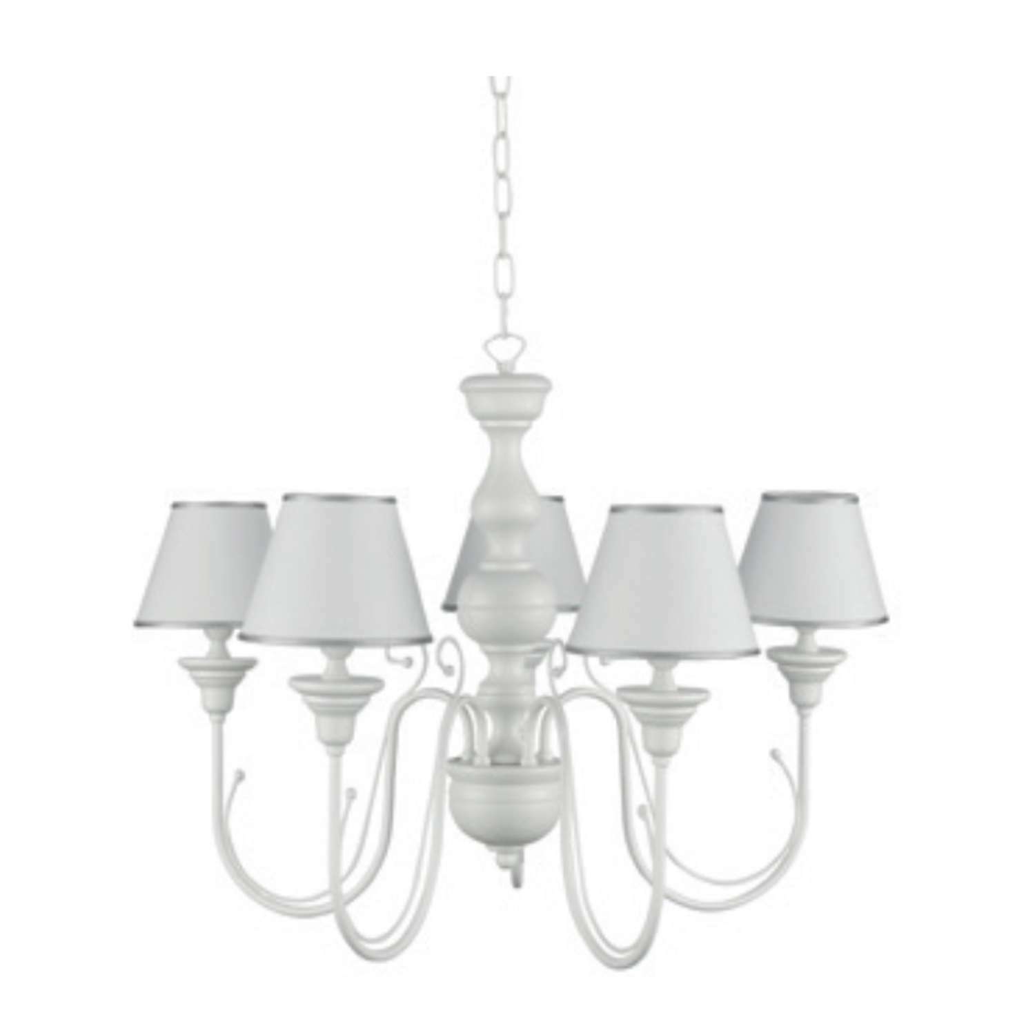 MELANIA-LAMPADARIO-IN-LEGNO-BIANCO-O-AVORIOORO-CON-PARALUME-5-LUCI-153289751740-2