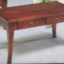 TAVOLINO-RETTANGOLARE-IN-LEGNO-NOCE-CON-2-CASSETTI-164695977820