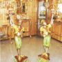 COPPIA-MORI-VENEZIANI-5-LUCI-DESTRO-E-SINISTRO-ARREDO-CASA-SALOTTO-LAMPADE-152584136161