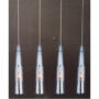 LAMPADARI-IN-VETRO-E-CRISTALLI-FORMA-A-CONO-A-4-LUCI-164261906821