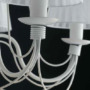LAMPADARIO-A-5-LUCI-IN-FERRO-BATTUTO-BIANCO-CON-PARALUMI-VARI-COLORI-153452588981-4