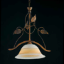 LAMPADARIO-BILANCIA-3-LUCI-IN-FERRO-BATTUTO-MARRONE-AVORIO-ORO-163652463761-3