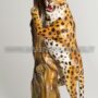 LEOPARDO-SU-ALBERO-IN-CERAMICA-COLORATA-LEONE-PANTERA-TIGRE-ARREDO-CASA-162875865041
