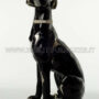 LEVRIERO-SEDUTO-IN-CERAMICA-NERO-PLATINO-CON-CRISTALLI-SWAROVSKI-ANIMALI-162871241731
