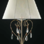 LUMETTO-1-LUCE-IN-FUSIONE-BAGNO-ORO-CON-CRISTALLI-E-PARALUME-IN-TESSUTO-153446911791-2