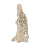 PANTERA-ARRAMPICATA-SU-TRONCO-VERTICALE-IN-CERAMICA-DECORO-ARGENTO-ARREDO-CASA-162157611031