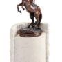 STATUA-CAVALLO-IN-BRONZO-CON-PARALUME-TIFFANY-MADRE-PERLA-E-BASE-IN-MARMO-162399551801