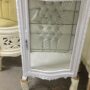 VETRINA-IN-LEGNO-BIANCO-E-PIANO-IN-MARMO-ECOPELLE-BIANCA-CON-CRISTALLI-163310778471