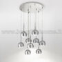 BOL-SOSPENSIONE-MULTIPLA-STRUTTURA-IN-ACCIAIO-CROMATO-FINITURE-SPECCHIO-9-LUCI-152147135102