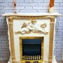 CAMINETTO-ELETTRICO-AVORIO-E-ORO-CON-ANGELI-154150592642