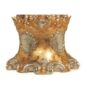 COLONNA-BASE-PER-ARPA-IN-CERAMICA-FOGLIA-ORO-E-ARGENTO-ARREDO-CASA-152192245392