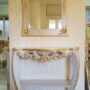CONSOLLE-E-SPECCHIO-IN-LEGNO-AVORIO-E-ORO-MOBILI-ARREDO-CASA-SALOTTO-SOGGIORNO-152029601952