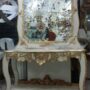CONSOLLE-E-SPECCHIO-IN-LEGNO-PANNA-E-ORO-ENTRATINA-ARREDO-CASA-SALOTTO-SOGGIORNO-161820983352