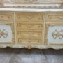 CREDENZA-CREDENZONE-MOBILE-LEGNO-DECORO-AVORIO-E-ORO-2-SPORTELLI-6-CASSETTI-152238880612