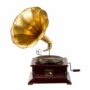GRAMMOFONO-QUADRATO-IN-LEGNO-CON-TROMBA-IN-OTTONE-162715682642