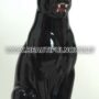 LEOPARDO-MEDIO-SEDUTO-IN-CERAMICA-NERA-ANIMALI-LEONE-ARREDO-CASA-162879161792