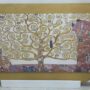 QUADRO-IL-BACIO-CON-ALBERO-DELLA-VITA-STAMPA-SU-TELA-LEGNO-ORO-ARREDO-CASA-152027529262