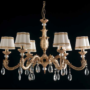 APPLIQUE-1-LUCE-IN-COLORE-ORO-CON-PARTICOLARI-IN-CRISTALLO-CON-PARALUME-TESSUTO-153441998303-2
