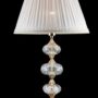DALLAS-LUME-GRANDE-IN-VETRO-CRISTALLO-TRASPARENTE-E-FINITURE-ORO-1-LUCE-162747348063