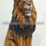 LEONE-MEDIO-IN-CERAMICA-COLORATA-ANIMALI-LEONE-PANTERA-ARREDO-CASA-152887411073