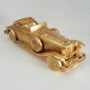 MACCHINA-AUTOMOBILE-IN-CERAMICA-FOGLIA-ORO-CON-CRISTALLI-152449591843