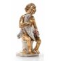 PUTTO-ANGELO-SU-PIEDISTALLO-CON-CORNUCOPIA-BASSA-CON-FIORI-CERAMICA-FOGLIA-ORO-162154954923