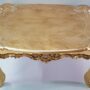 TAVOLINO-DA-SALOTTO-RETTANGOLARE-IN-LEGNO-ORO-CON-STRASS-163581998943