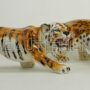 TIGRE-IN-AGGUATO-IN-CERAMICA-TIGRATA-O-COLORATA-CON-MACCHIE-LEONE-ARREDO-CASA-162879328063