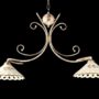 2009-LAMPADARIO-BILANCIERE-IN-METALLO-AVORIO-CON-DIFFUSORI-IN-CERAMICA-2-LUCI-152786222314