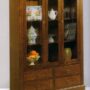VETRINA-CON-2-PORTE-E-4-CASSETTI-IN-LEGNO-NOCE-154327857294
