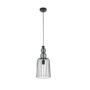 LAMPADA-A-SOSPENSIONE-1-LUCE-VINTAGE-ACCIAIO-NERO-SALONE-CAMERA-CUCINA-162053692085