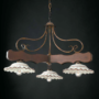 LAMPADARIO-3-LUCI-IN-LEGNO-SHABBY-STRUTTURA-SHABBY-CON-COPPE-IN-CERAMICA-153453657725-2