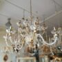 LAMPADARIO-IN-VETRO-SOFFIATO-IN-FINITURA-ORO-CON-CRISTALLI-PENDENTI-16-LUCI-152719293615