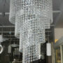 LAMPADARIO-MODERNO-SPIRALE-6-LUCI-IN-CRISTALLO-PLAFONIERA-SOSPENSIONE-SOFFITTO-161532474295