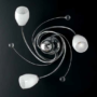 PLAFONIERA-IN-STRUTTURA-CROMO-A-3-LUCI-CON-SFERE-IN-CRISTALLO-VETRO-BIANCO-163650561965