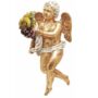 PUTTO-ANGELO-IUDA-DESTRO-DA-PARETE-CON-FRUTTA-IN-CERAMICA-FOGLIA-ORO-AVORIO-152194824175