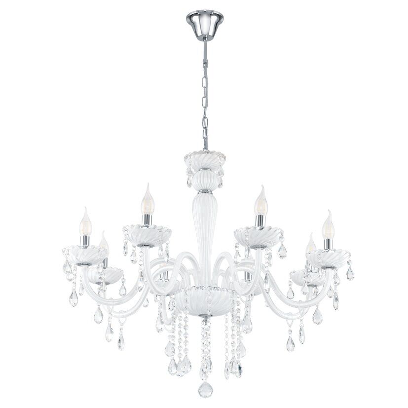 ALLYCIA-LAMPADARIO-STRUTTURA-IN-ACCIAIO-E-VETRO-BIANCO-CRISTALLO-CROMO-8-LUCI-162143834846-2