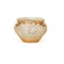CACHEPOT-VASO-PICCOLO-CON-PUTTI-ANGELI-IN-RILIEVO-IN-CERAMICA-FOGLIA-ORO-AVORIO-162160801206