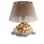 LAMPADA-LUME-TARTARUGA-GRANDE-IN-CERAMICA-FOGLIA-ORO-CON-CRISTALLI-ARREDO-CASA-162145972676
