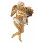 PUTTO-ANGELO-IUDA-SINISTRO-DA-PARETE-CON-FRUTTA-IN-CERAMICA-FOGLIA-ORO-AVORIO-152194814266