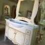 MOBILE-BAGNO-E-SPECCHIO-IN-LEGNO-AVORIO-DECORI-FOGLIA-ORO-CON-LAVABO-120-cm-164470553417-2