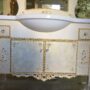 MOBILE-BAGNO-E-SPECCHIO-IN-LEGNO-AVORIO-DECORI-FOGLIA-ORO-CON-LAVABO-120-cm-164470553417-3