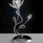 PLAFONIERA-A-6-LUCI-STRUTTURA-CROMO-CON-GOCCIA-E-FIORI-IN-CRISTALLO-153448923817-3