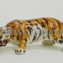 TIGRE-IN-AGGUATO-IN-CERAMICA-TIGRATA-ANIMALI-LEONE-PANTERA-PUMA-ARREDO-CASA-152888268527