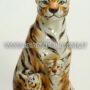 TIGROTTO-CON-CUCCIOLI-IN-CERAMICA-TIGRATI-PANTERA-LEONE-PUMA-ARREDO-CASA-152888301097