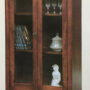 VETRINA-CON-2-PORTE-E-2-CASSETTI-IN-LEGNO-NOCE-154327866957
